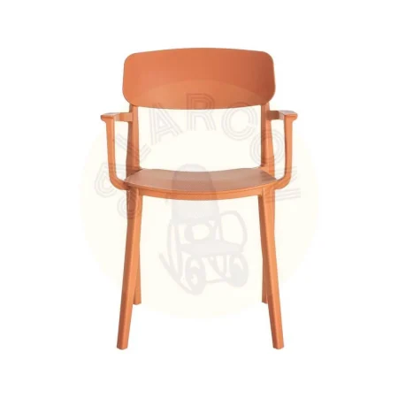 Silla apilable teja de polipropileno apta para exterior uso contract 51.50x51x80cm - Ixia - 616260IX - foto-secundaria-6