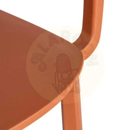 Silla apilable teja de polipropileno apta para exterior uso contract 51.50x51x80cm - Ixia - 616260IX - foto-secundaria-7