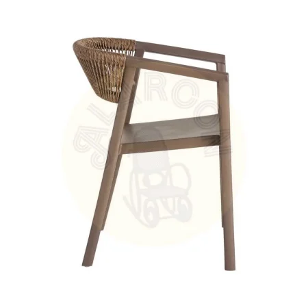 Silla apilable de polipropileno con cuerda de polietileno y protección UV 56x54x75.50cm - Ixia - 616272IX - foto-secundaria-3