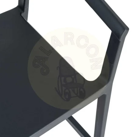 Silla taburete polipropileno con cuerda de polietileno antracita 55.80x59.80x104.50cm - Ixia - 616273IX - foto-secundaria-11
