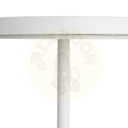 Mesita auxiliar blanca de metal 40x40x57cm - Ixia - 616341IX - foto-secundaria-3
