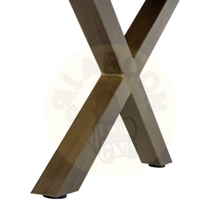 Mesa de centro para salón en DM y metal 110x60x43cm - Ixia - 616378IX - foto-secundaria-5