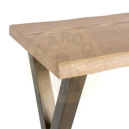 Consola de entrada en DM y metal tablero 4cm 110x45x79cm - Ixia - 616379IX - foto-secundaria-1