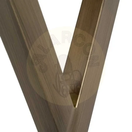 Consola de entrada en DM y metal tablero 4cm 110x45x79cm - Ixia - 616379IX - foto-secundaria-3