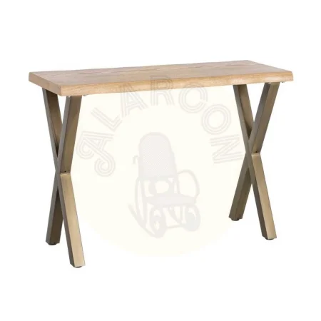 Consola de entrada en DM y metal tablero 4cm 110x45x79cm - Ixia - 616379IX - foto-secundaria-6