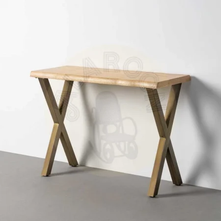 Consola de entrada en DM y metal tablero 4cm 110x45x79cm - Ixia - 616379IX - foto-secundaria-8