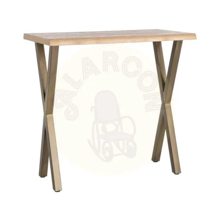 Mesa alta de salón en DM y metal 110x60x106cm - Ixia - 616380IX - foto-secundaria-6