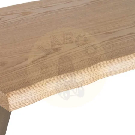 Mesa de comedor en DM y metal con tablero 4cm 180x90x77cm - Ixia - 616381IX - foto-secundaria-4