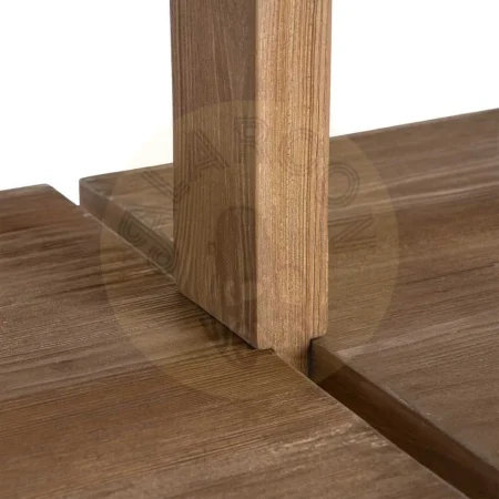 Estantería de madera de pino para salón con puertas y estantes 210.50x44.50x187cm - Ixia - 616391IX - foto-secundaria-5