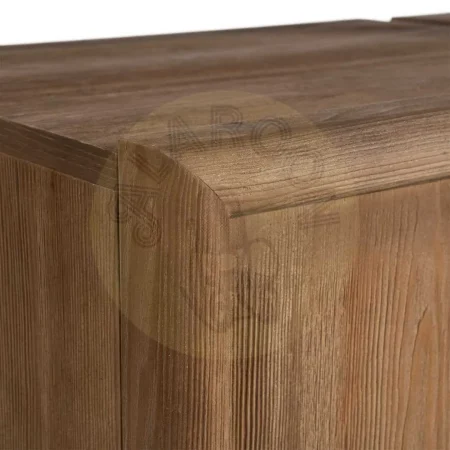 Estantería de madera de pino para salón con puertas y estantes 210.50x44.50x187cm - Ixia - 616391IX - foto-secundaria-7