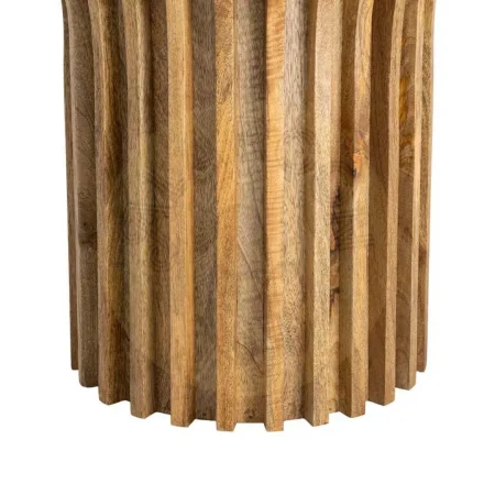 Mesa auxiliar en madera de mango y mármol 53x53x62cm - Ixia - 616440IX - foto-secundaria-4