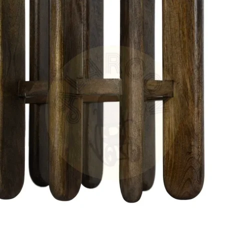 Consola de madera de mango y mármol para salón 160x40x76cm - Ixia - 616444IX - foto-secundaria-8