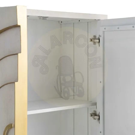 Armario estilo cabinet de madera de mango para salón 91.50x40x113cm - Ixia - 616446IX - foto-secundaria-5