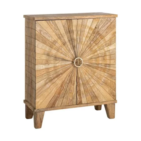 Armario Cabinet en madera de mango para salón 92x41x110.50cm - Ixia - 616447IX - foto-blanco