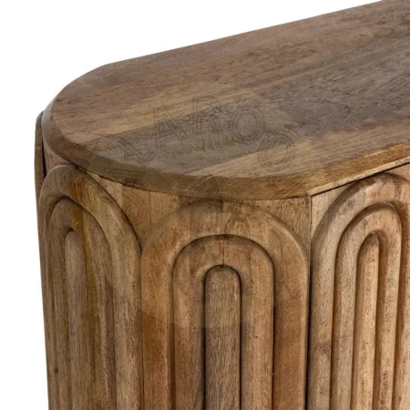 Aparador en madera de mango para salón con puertas y patas 7cm - Ixia 152x40x78cm - Ixia - 616448IX - foto-secundaria-4