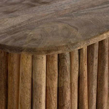 Aparador de madera de mango para salón con puertas - Ixia 148x39x78cm - Ixia - 616449IX - foto-secundaria-4