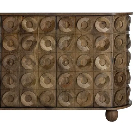 Aparador de madera de mango para salón con puertas - Ixia 147x42x76cm - Ixia - 616451IX - foto-secundaria-6