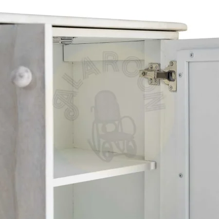 Aparador de madera de mango y mármol para salón Novedad - Ixia 153x41x73cm - Ixia - 616453IX - foto-secundaria-5