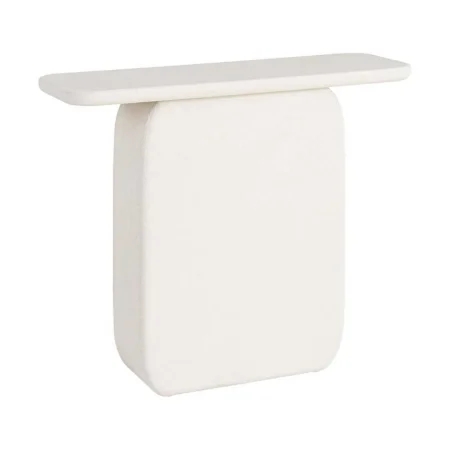 Consola blanca en DM acabado poroso granulado 100x35x82cm - Ixia - 616484IX - foto-blanco