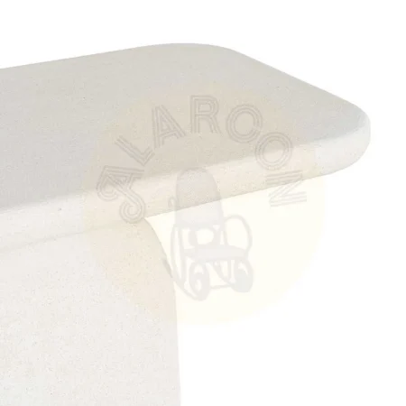 Consola blanca en DM acabado poroso granulado 100x35x82cm - Ixia - 616484IX - foto-secundaria-4