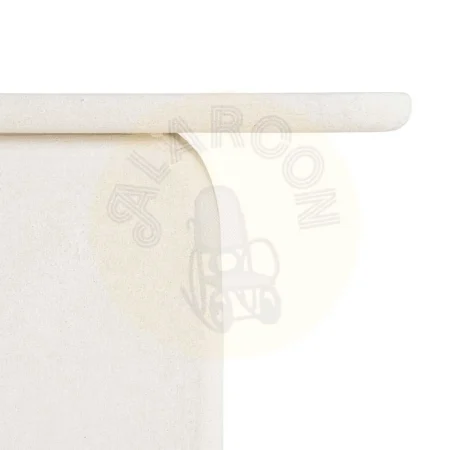 Consola blanca en DM acabado poroso granulado 100x35x82cm - Ixia - 616484IX - foto-secundaria-5