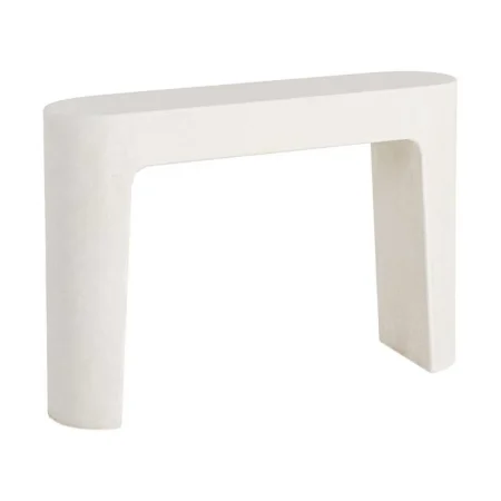 Consola blanca en DM acabado poroso granulado 120x32x80cm - Ixia - 616485IX - foto-blanco