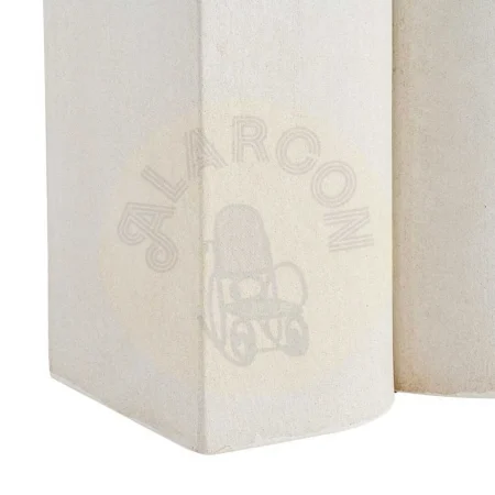 Consola blanca en DM con acabado poroso granulado 80x35x80cm - Ixia - 616486IX - foto-secundaria-6