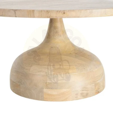 Mesita de salón natural en madera de mango 90x90x40cm - Ixia - 616496IX - foto-secundaria-3