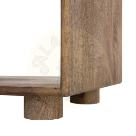 Consola de madera de mango para salón con cajones y huecos 100x35x80cm - Ixia - 616505IX - foto-secundaria-6