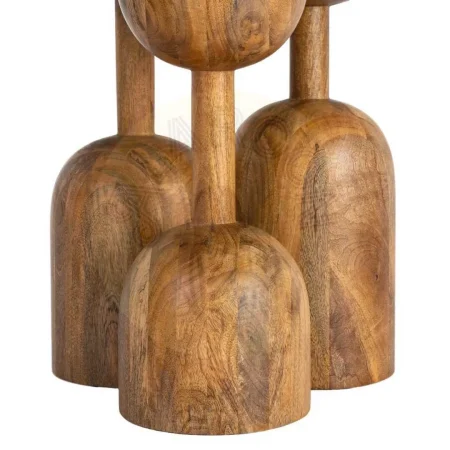 Mesa de comedor cuadrada de madera de mango 120x120x76cm - Ixia - 616506IX - foto-secundaria-4