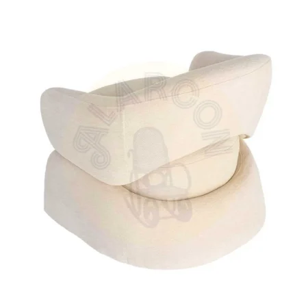 Sillón crema en DM con tapizado en tejido y relleno de espuma 77x75x73.50cm - Ixia - 616509IX - foto-secundaria-2