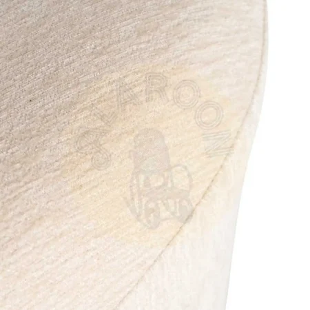 Sillón crema en DM y tejido 100% poliéster 77x73x79cm - Ixia - 616512IX - foto-secundaria-7