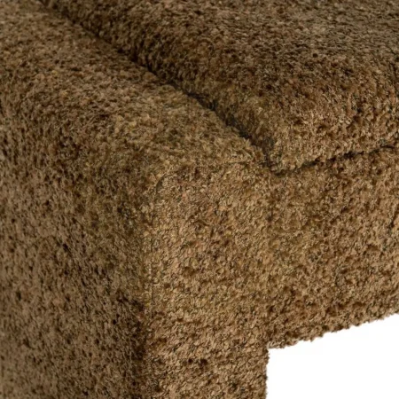 Banco baúl ocre en DM y tejido 117x43x45cm - Ixia - 616527IX - foto-secundaria-4