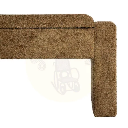 Banco baúl ocre en DM y tejido 117x43x45cm - Ixia - 616527IX - foto-secundaria-6