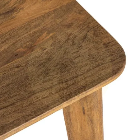 Escritorio de madera de mango color miel con 2 cajones 130x65x76cm - Ixia - 616550IX - foto-secundaria-4