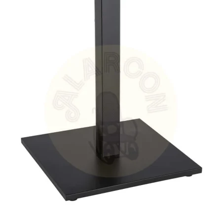 Mesa cuadrada blanca efecto mármol Calacatta piedra sinterizada acabado alto brillo 80x80x75cm - Ixia - 616572IX - foto-secundaria-7