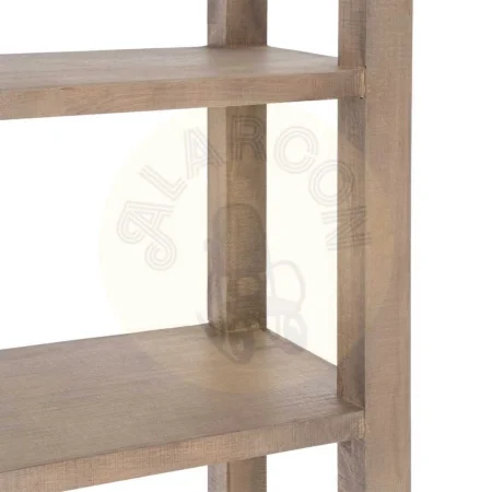 Estantería natural en madera de pino con cajón estilo cottage 90x40x180cm - Ixia - 616579IX - foto-secundaria-2