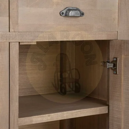 Aparador natural en madera de pino estilo cottage 140x40x86.50cm - Ixia - 616580IX - foto-secundaria-6