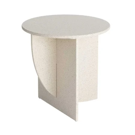 Mesita blanca en DM 60x60x60cm - Ixia - 616758IX - foto-blanco