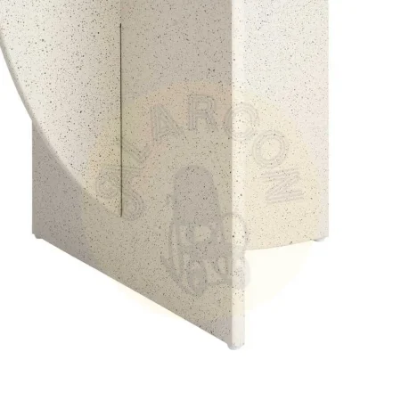 Mesita blanca en DM 60x60x60cm - Ixia - 616758IX - foto-secundaria-3