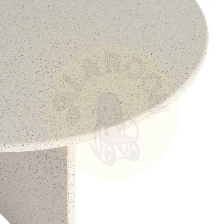 Mesa de centro blanca en DM 80x80x42cm - Ixia - 616759IX - foto-secundaria-1