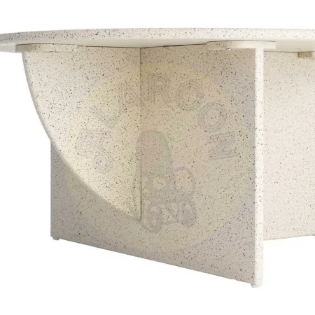 Mesa de centro blanca en DM 80x80x42cm - Ixia - 616759IX - foto-secundaria-3
