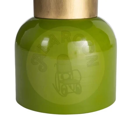 Mesita auxiliar verde de metal 51x51x52cm - Ixia - 616765IX - foto-secundaria-3