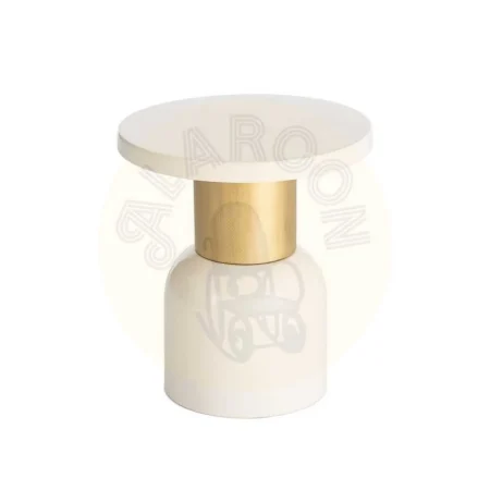 Mesita blanca de metal 40x40x43.50cm - Ixia - 616768IX - foto-secundaria-4