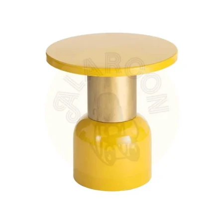 Mesita mostaza de metal 51x51x52cm - Ixia - 616771IX - foto-secundaria-4