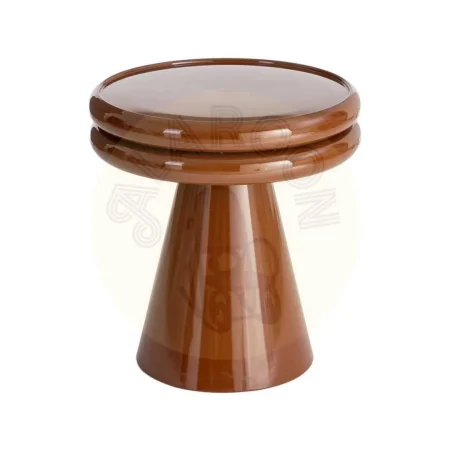 Mesita auxiliar de metal color teja 52.50x52.50x56cm - Ixia - 616782IX - foto-secundaria-4