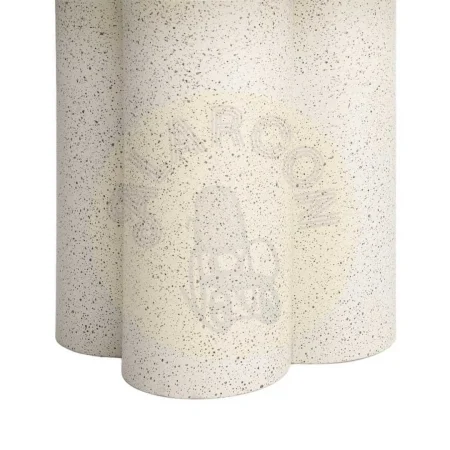 Mesa de centro blanca en metal y mármol 60x60x42cm - Ixia - 616786IX - foto-secundaria-3