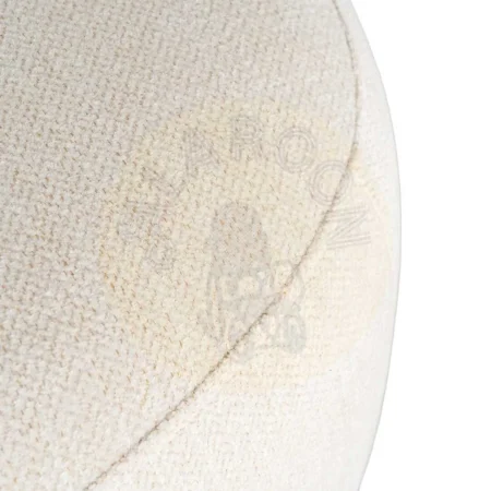 Sillón bitejido tapizado en tejido crema-beige 100% poliéster 73x68x74cm - Ixia - 616827IX - foto-secundaria-7