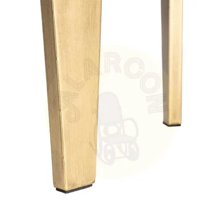 Mesita oro viejo cristal templado y hierro 48.50x48.50x50.50cm - Ixia - 616837IX - foto-secundaria-3