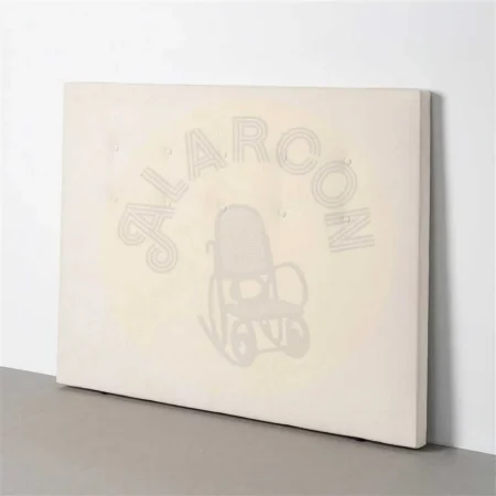 Cabecero tapizado en tejido crema con relleno de fibra 165x8x125cm - Ixia - 616850IX - foto-secundaria-5